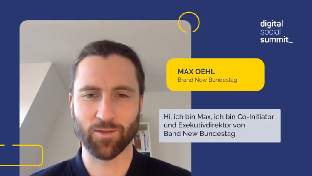short bite mit Max Oehl von Brand New Bundestag